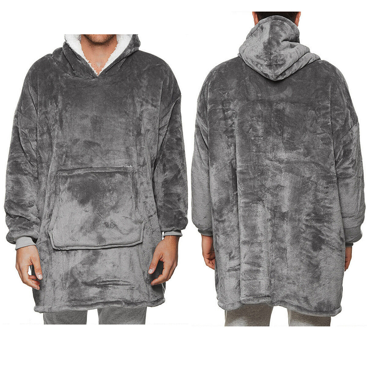 Oversized Winter Hoodie Blanket