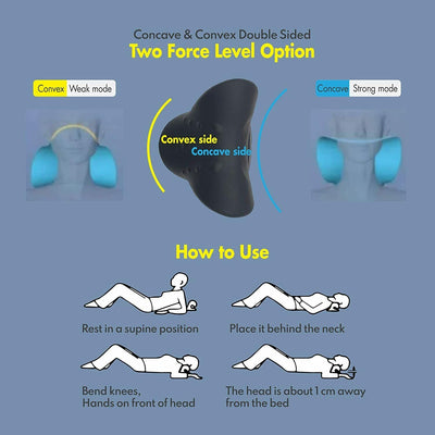 Neck And Shoulder Relaxer & Cervical Neck Traction Device