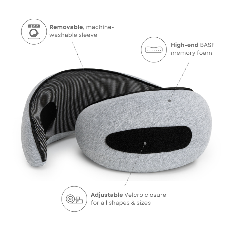 Travel Neck Pillow - Comfortable and full Neck Support