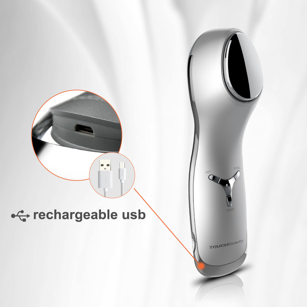 Mini Facial Toning Massager - Hot & Cold Therapy