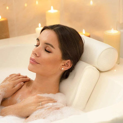 Neck & Back Support Bath Pillow