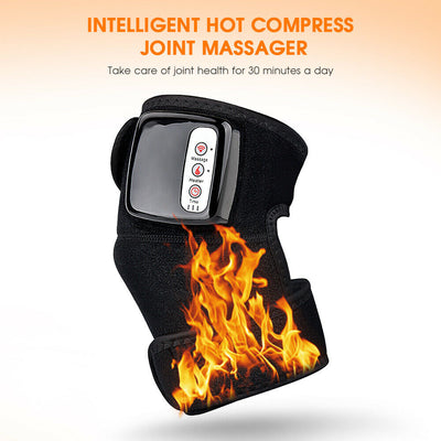 Rechargeable Heated Knee Massager for Arthritis & Pain Relief