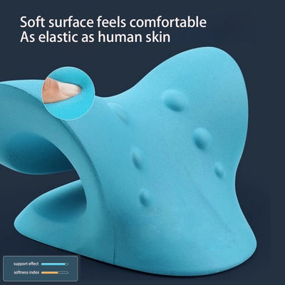 Neck And Shoulder Relaxer & Cervical Neck Traction Device