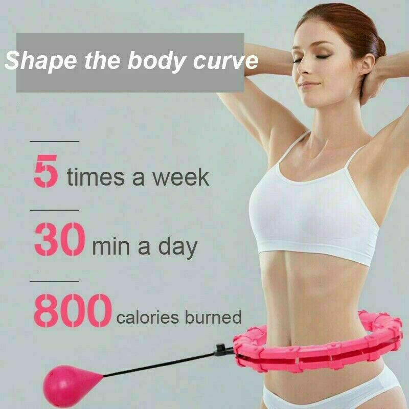Slim Waist Weighted Hula Hoop