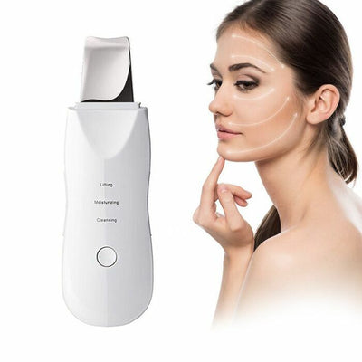 Ultrasonic Facial Skin Scrubber