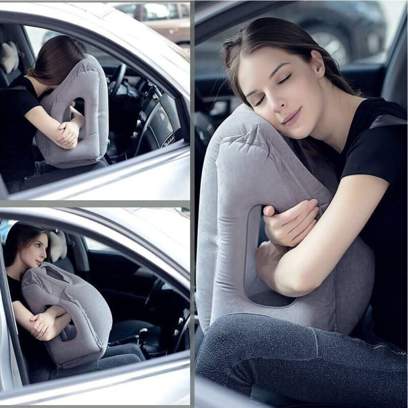 Inflatable Air Cushion Travel Pillow