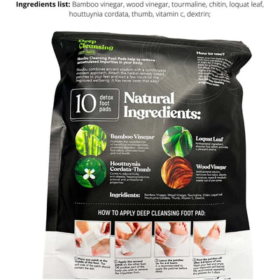 Bamboo Charcoal Foot Patch