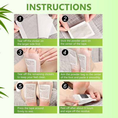 Bamboo Charcoal Foot Patch
