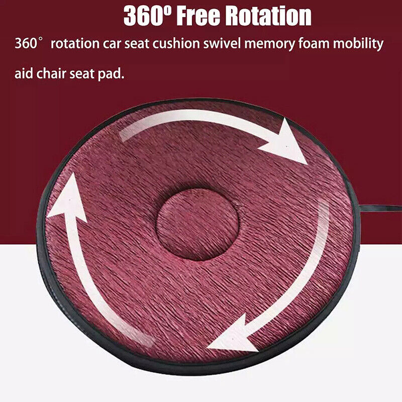 Swiveling Car Seat Cushion