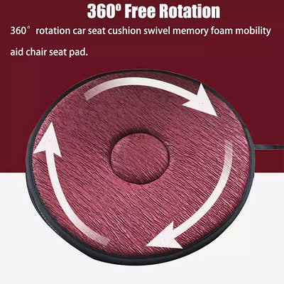 Swiveling Car Seat Cushion