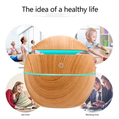 Mini Wood Grain Aromatherapy Diffuser